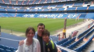 real madrid, no se lo podia perder.  como ir al vaticano y no ir a la básilica de san pedro